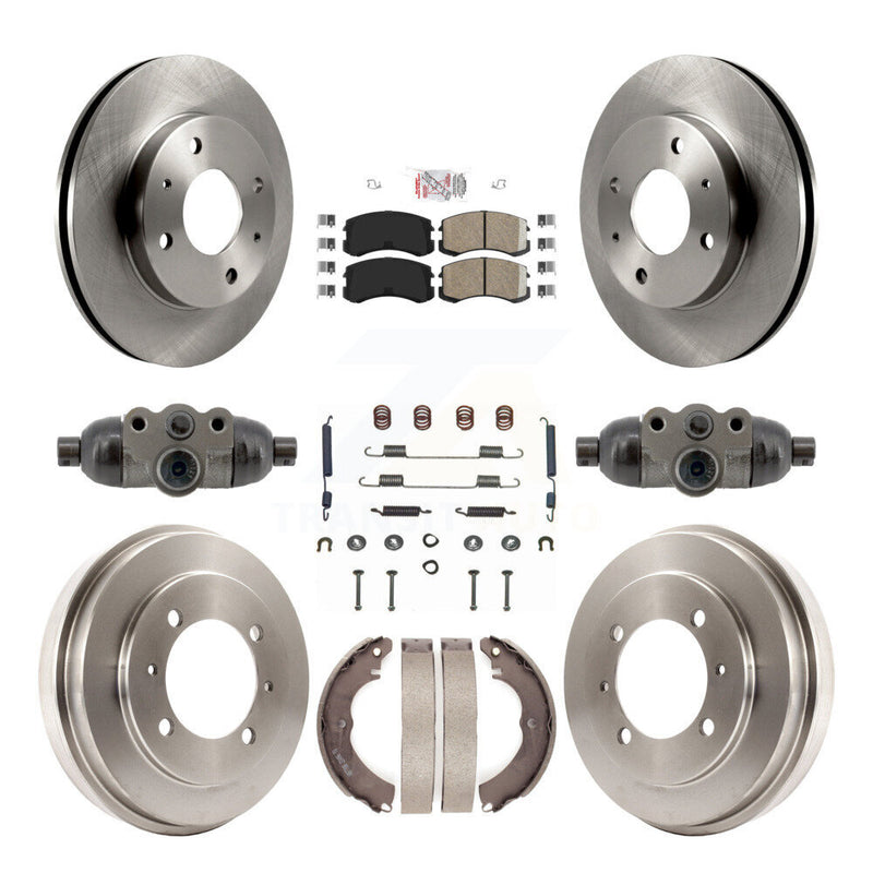 Transit Auto K8A-107961 Disc Brake Kit for 2002-2007 Mitsubishi Lancer - Front and Rear product image