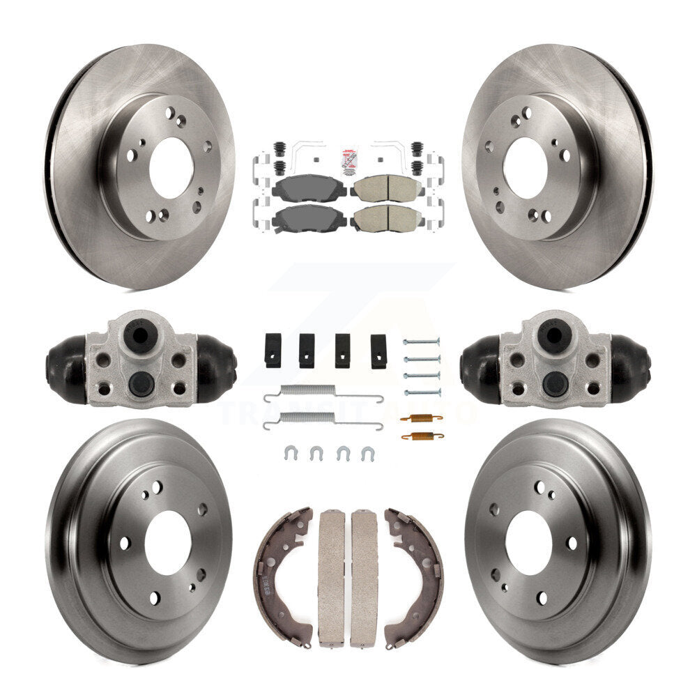 Transit Auto K8A-107965 Disc Brake Kit for 2012-2015 Honda Civic - Front and Rear product image