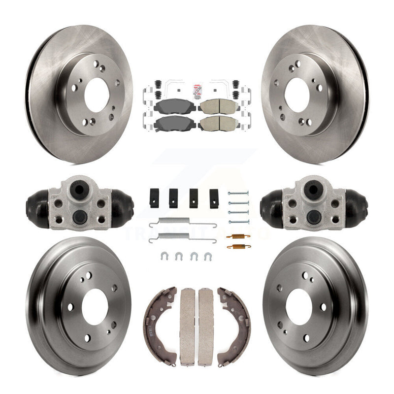 Transit Auto K8A-107965 Disc Brake Kit for 2012-2015 Honda Civic - Front and Rear product image