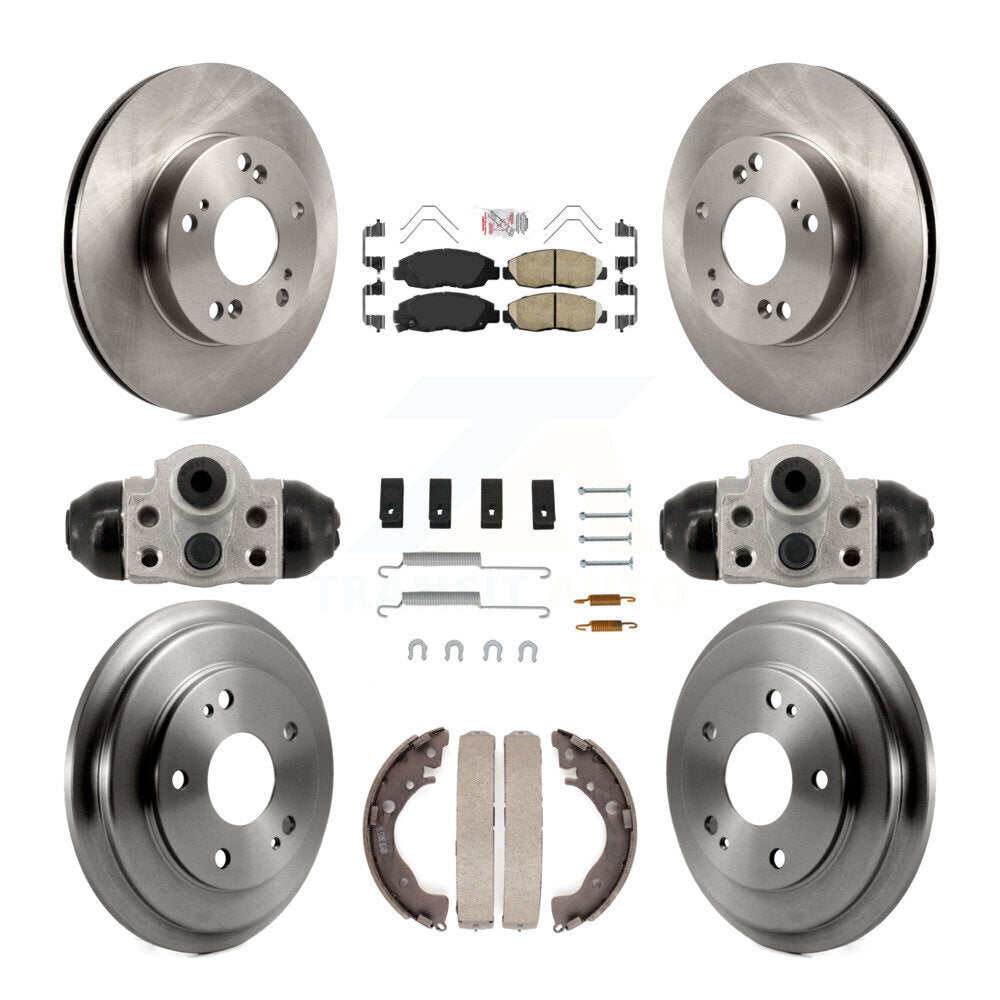 Transit Auto K8A-107966 Disc Brake Kit for 2012-2015 Honda Civic - Front and Rear product image