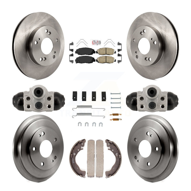 Transit Auto K8A-107966 Disc Brake Kit for 2012-2015 Honda Civic - Front and Rear product image