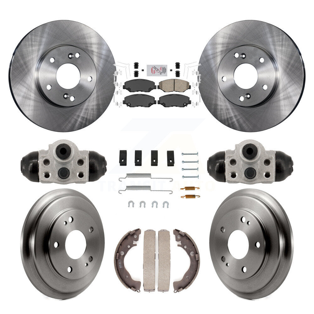 Transit Auto K8A-107967 Disc Brake Kit for 2013-2015 Honda Civic - Front and Rear product image