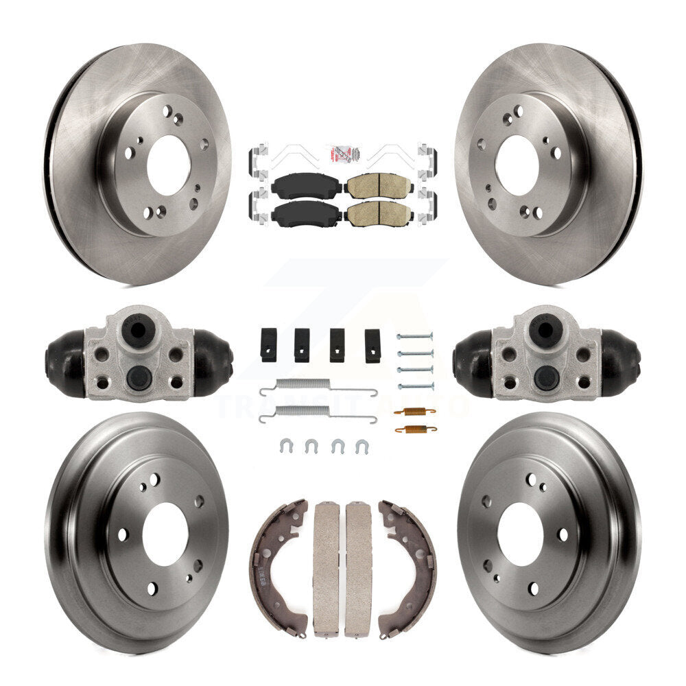 Transit Auto K8A-107969 Disc Brake Kit for 2015 Honda Civic - Front and Rear product image