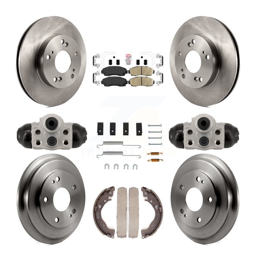 Transit Auto K8A-107970 Disc Brake Kit for 2015 Honda Civic - Front and Rear product image
