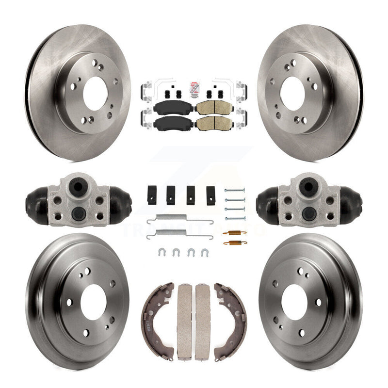 Transit Auto K8A-107970 Disc Brake Kit for 2015 Honda Civic - Front and Rear product image