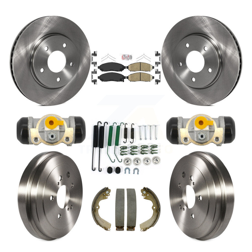 Transit Auto K8A-107986 Disc Brake Kit for 2013-2021 Nissan NV200, Chevrolet City Express - Front and Rear product image