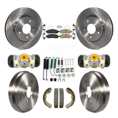 Transit Auto K8A-107986 Disc Brake Kit for 2013-2021 Nissan NV200, Chevrolet City Express - Front and Rear product image