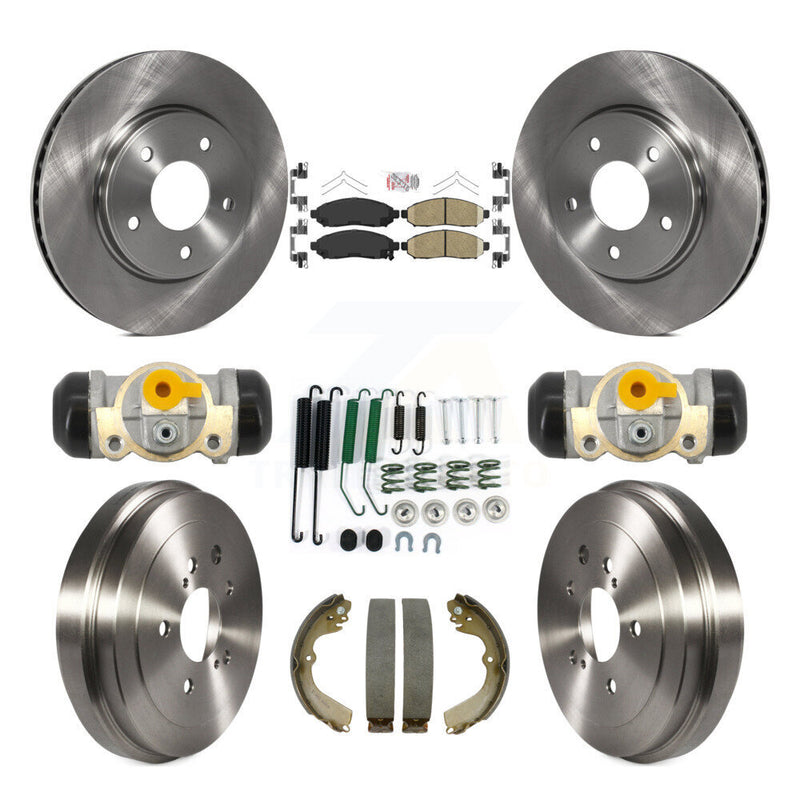 Transit Auto K8A-107986 Disc Brake Kit for 2013-2021 Nissan NV200, Chevrolet City Express - Front and Rear product image