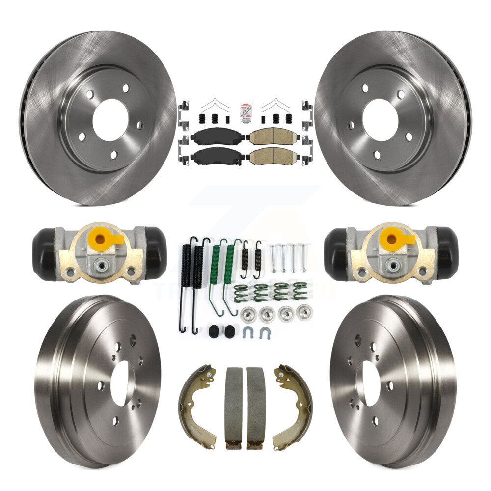 Transit Auto K8A-107987 Disc Brake Kit for 2013-2021 Nissan NV200, Chevrolet City Express - Front and Rear product image