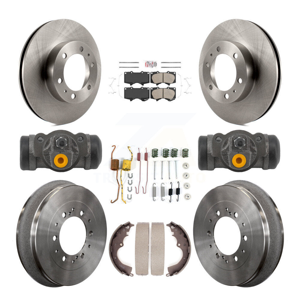 Transit Auto K8A-107989 Disc Brake Kit for 2005-2023 Toyota Tacoma - Front and Rear product image
