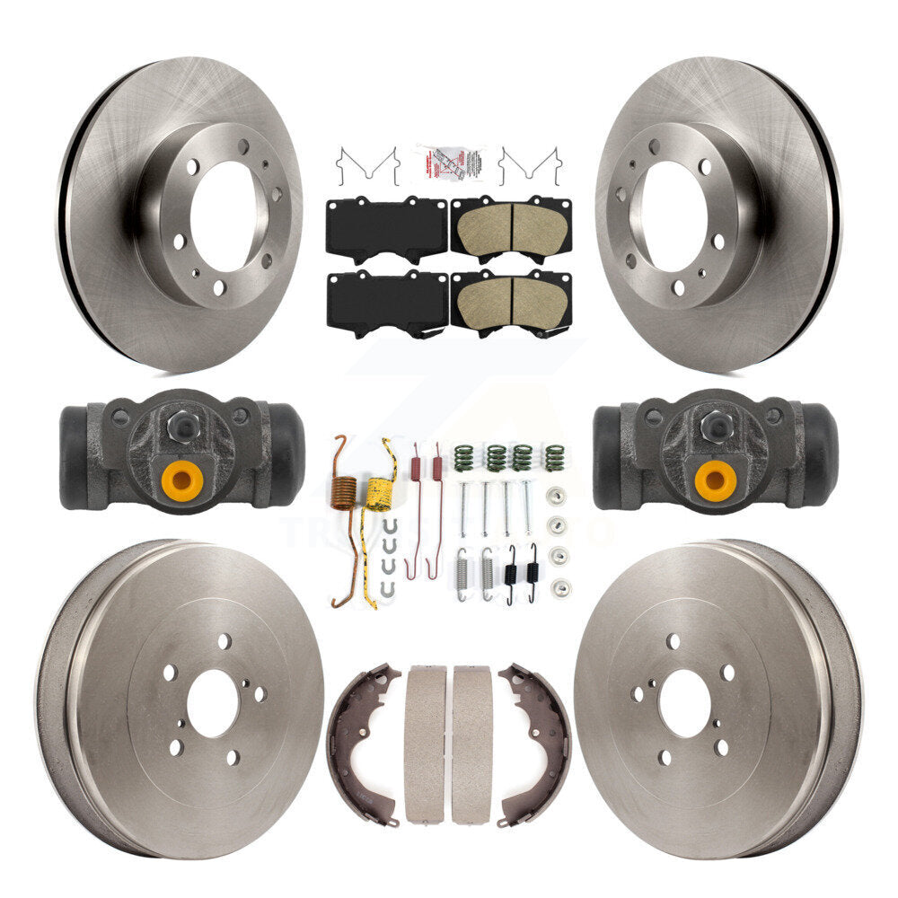Transit Auto K8A-107992 Disc Brake Kit for 2015 Toyota Tacoma - Front and Rear product image