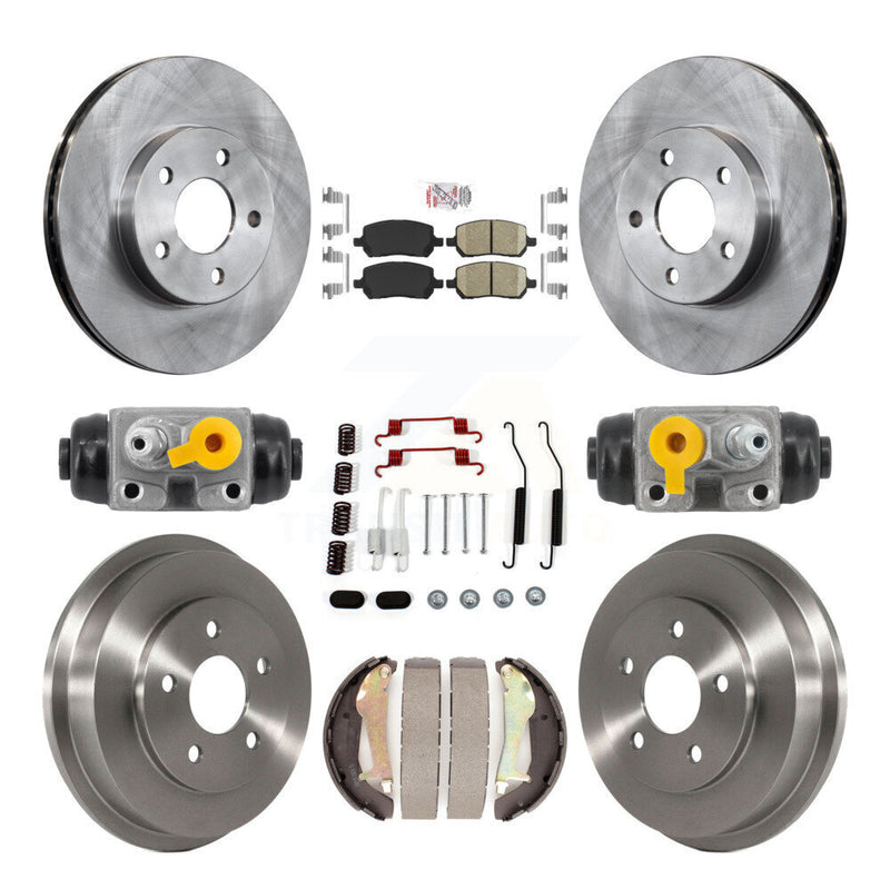 Transit Auto K8A-107996 Disc Brake Kit for 2009-2010 Chevrolet Cobalt, Pontiac G5 - Front and Rear product image