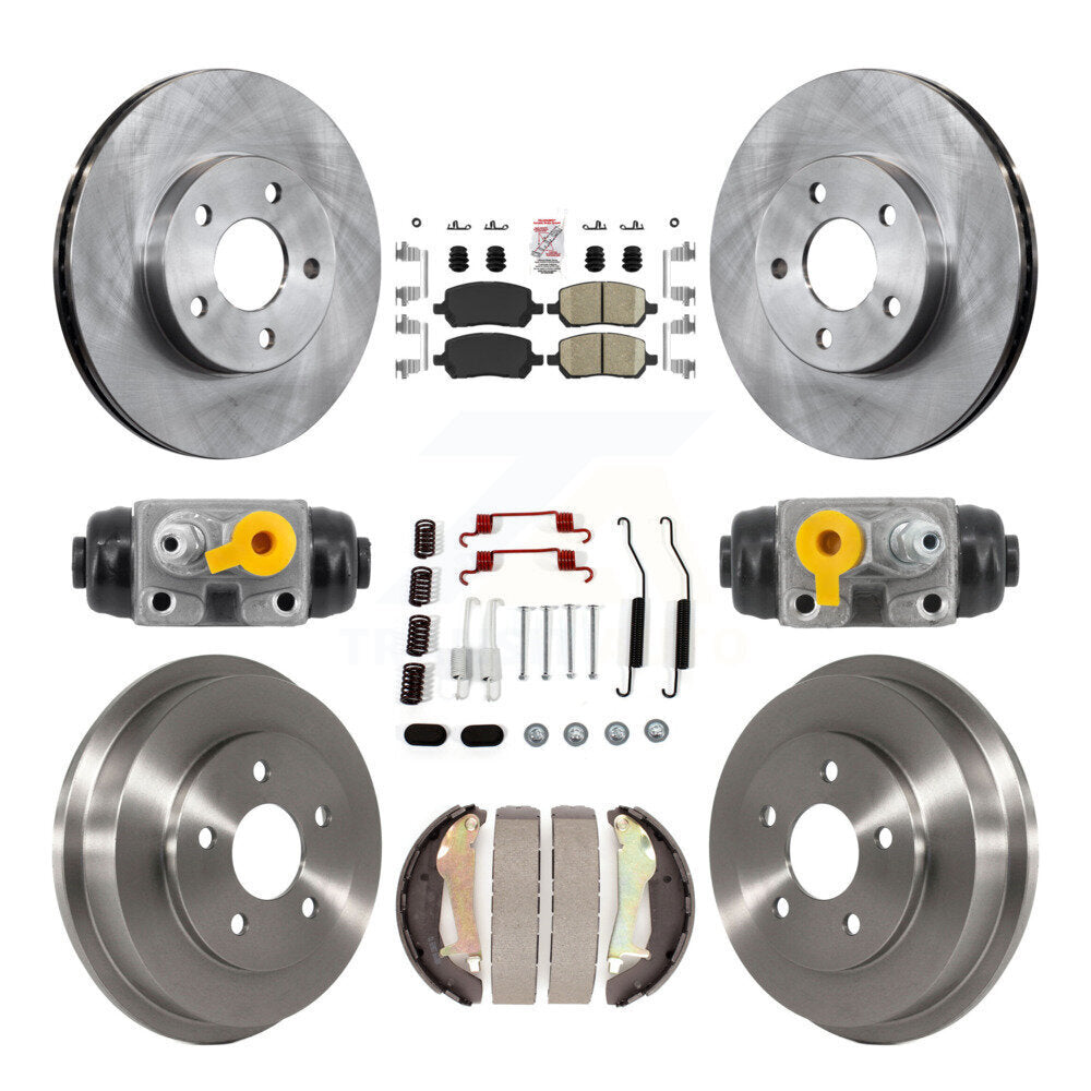 Transit Auto K8A-107997 Disc Brake Kit for 2009-2010 Chevrolet Cobalt, Pontiac G5 - Front and Rear product image