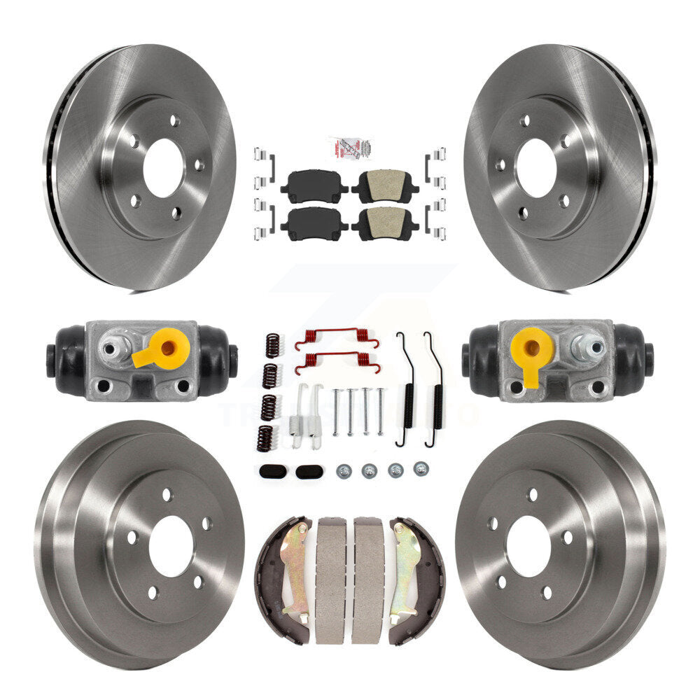 Transit Auto K8A-107998 Disc Brake Kit for 2010-2011 Chevrolet HHR - Front and Rear product image