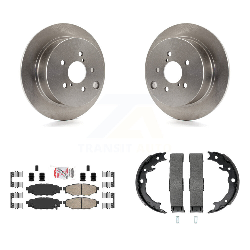Transit Auto K8A-108010 Disc Brake Kit for 2012-2022 Subaru Crosstrek, Subaru Impreza, Subaru Forester & more - Rear product image