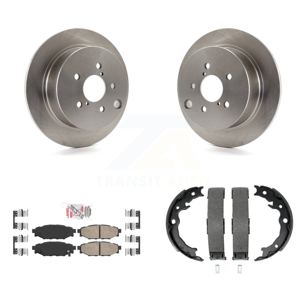 Transit Auto K8A-108011 Disc Brake Kit for 2012-2022 Subaru Crosstrek, Subaru Impreza, Subaru Forester & more - Rear product image