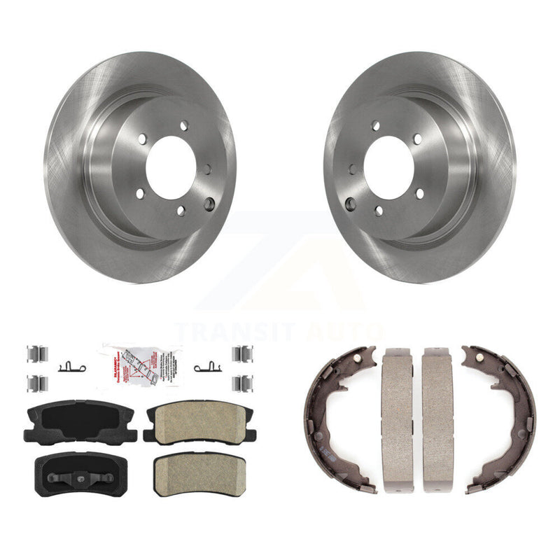 Transit Auto K8A-108026 Disc Brake Kit for 2007-2017 Jeep Compass, Jeep Patriot, Mitsubishi Lancer & more - Rear product image
