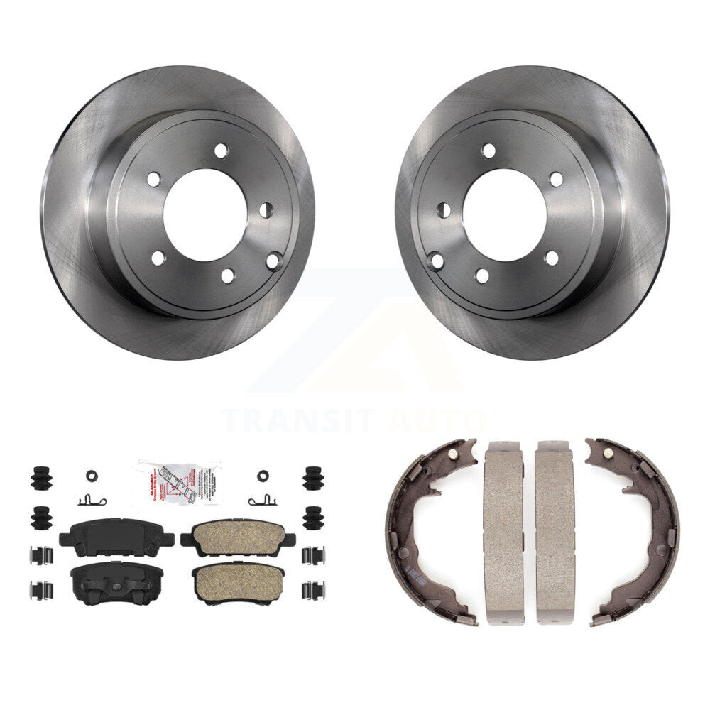 Transit Auto K8A-108028 Disc Brake Kit for 2007-2017 Jeep Compass, Jeep Patriot, Mitsubishi Lancer & more - Rear product image