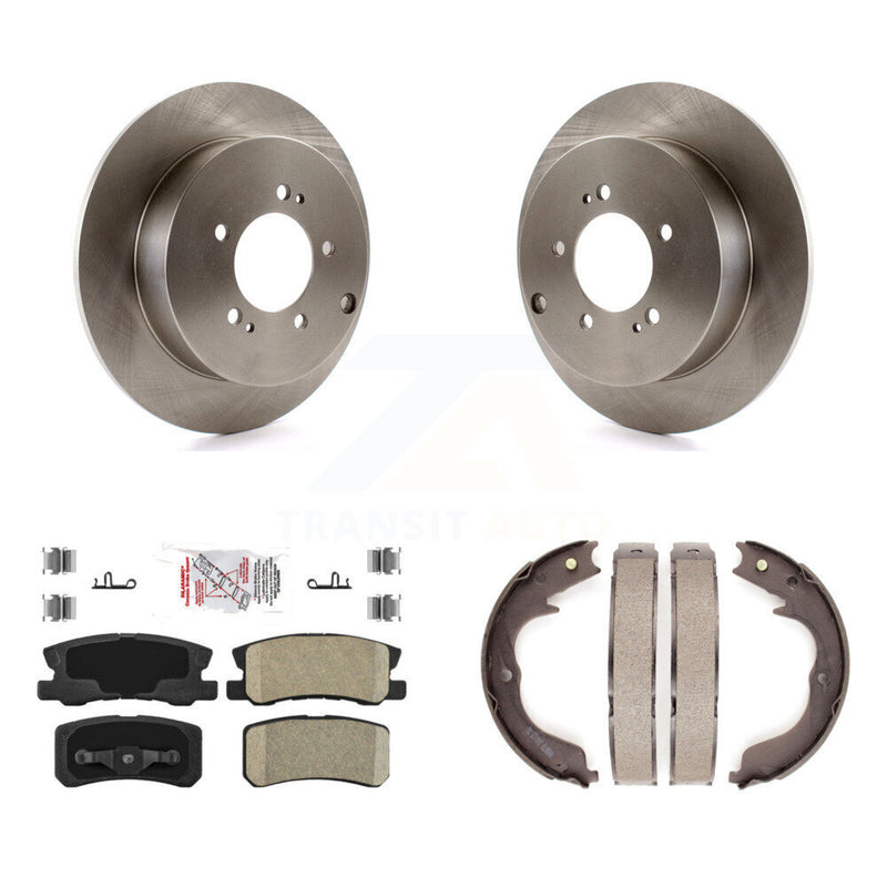 Transit Auto K8A-108030 Disc Brake Kit for 2008-2014 Mitsubishi Lancer, Mitsubishi Outlander - Rear product image