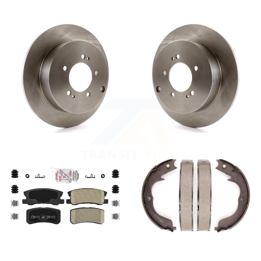 Transit Auto K8A-108031 Disc Brake Kit for 2008-2014 Mitsubishi Lancer, Mitsubishi Outlander - Rear product image