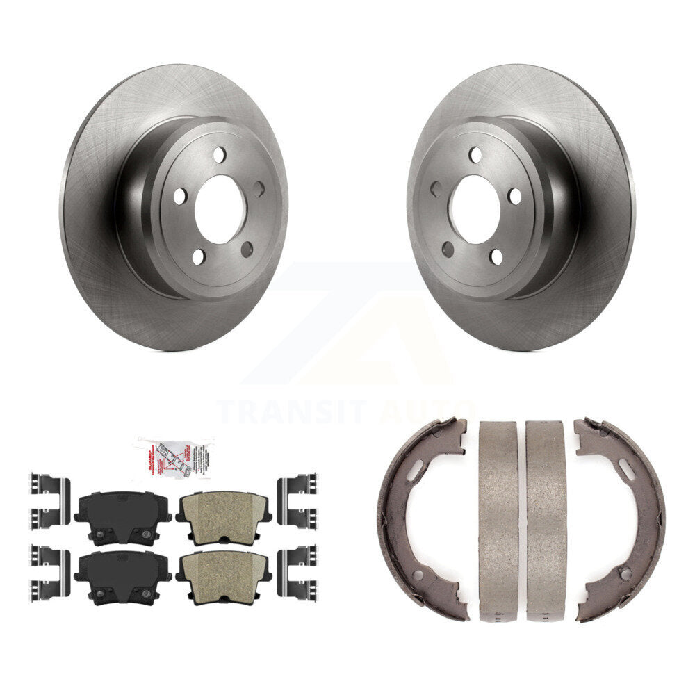 Transit Auto K8A-108035 Disc Brake Kit for 2005-2021 Dodge Challenger, Dodge Charger, Chrysler 300 - Rear product image