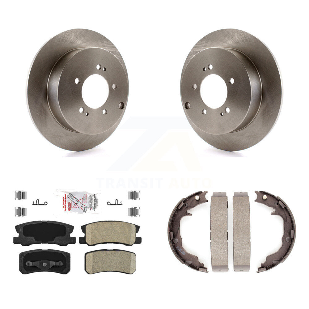 Transit Auto K8A-108040 Disc Brake Kit for 2007-2011 Mitsubishi Outlander - Rear product image