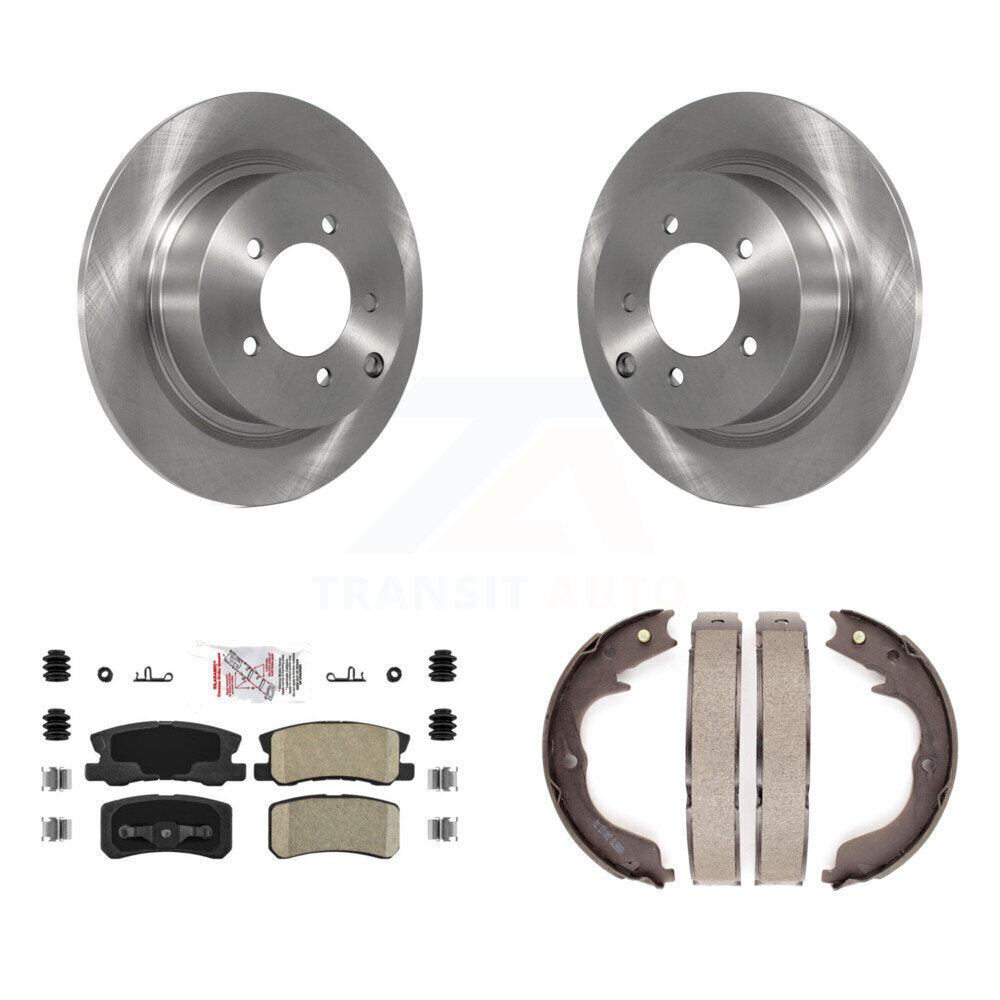 Transit Auto K8A-108043 Disc Brake Kit for 2008 Mitsubishi Outlander - Rear product image