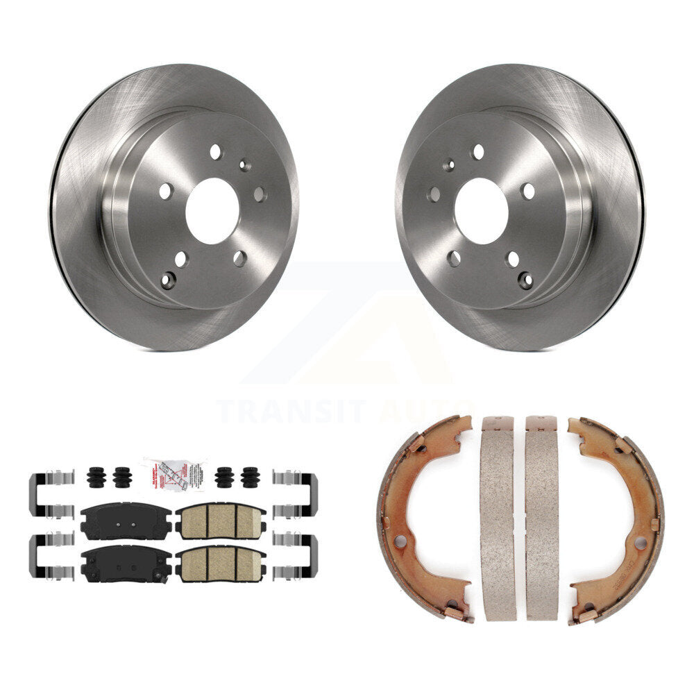 Transit Auto K8A-108052 Disc Brake Kit for 2010-2017 Chevrolet Equinox, GMC Terrain - Rear product image