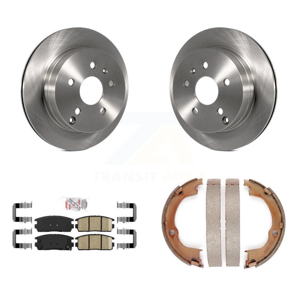 Transit Auto K8A-108053 Disc Brake Kit for 2010-2017 Chevrolet Equinox, GMC Terrain - Rear product image