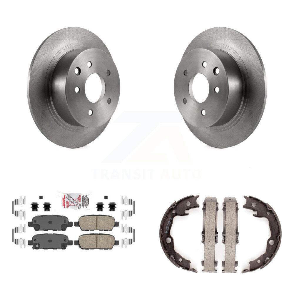 Transit Auto K8A-108065 Disc Brake Kit for 2007-2012 Nissan Sentra - Rear product image