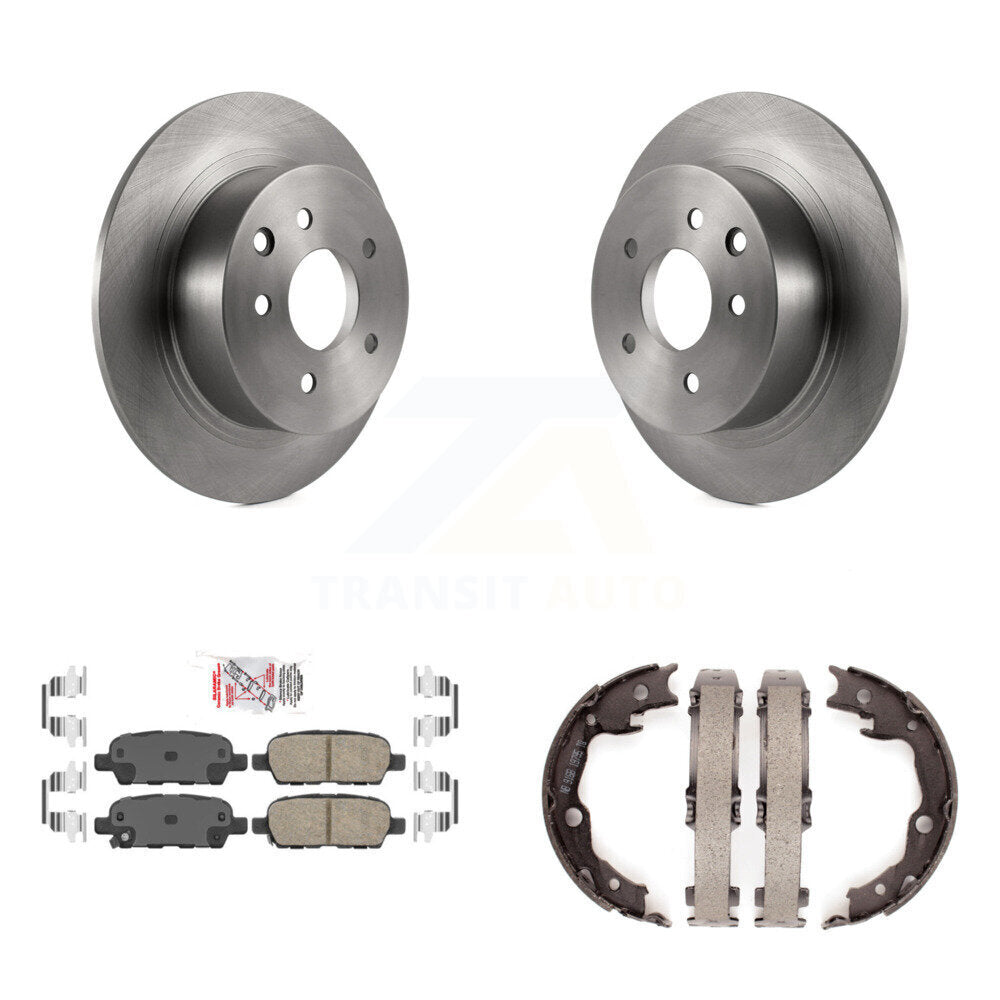 Transit Auto K8A-108066 Disc Brake Kit for 2007-2012 Nissan Sentra - Rear product image