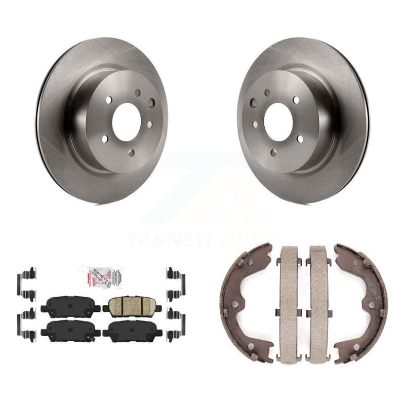 Transit Auto K8A-108069 Disc Brake Kit for 2005-2022 Nissan Maxima, INFINITI QX50, INFINITI EX37 & more - Rear product image