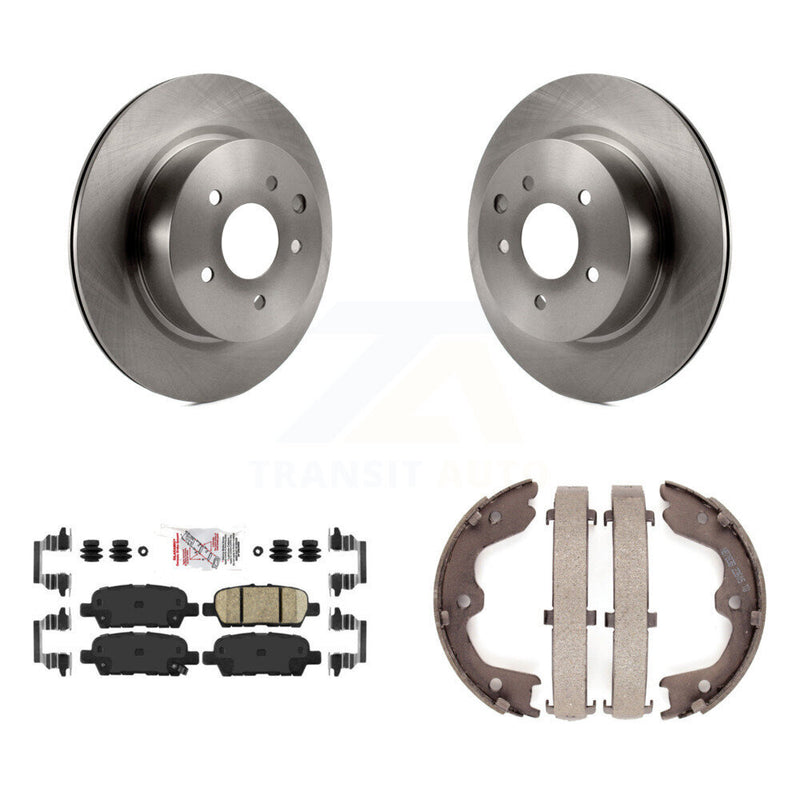 Transit Auto K8A-108070 Disc Brake Kit for 2005-2022 Nissan Maxima, INFINITI QX50, INFINITI EX37 & more - Rear product image