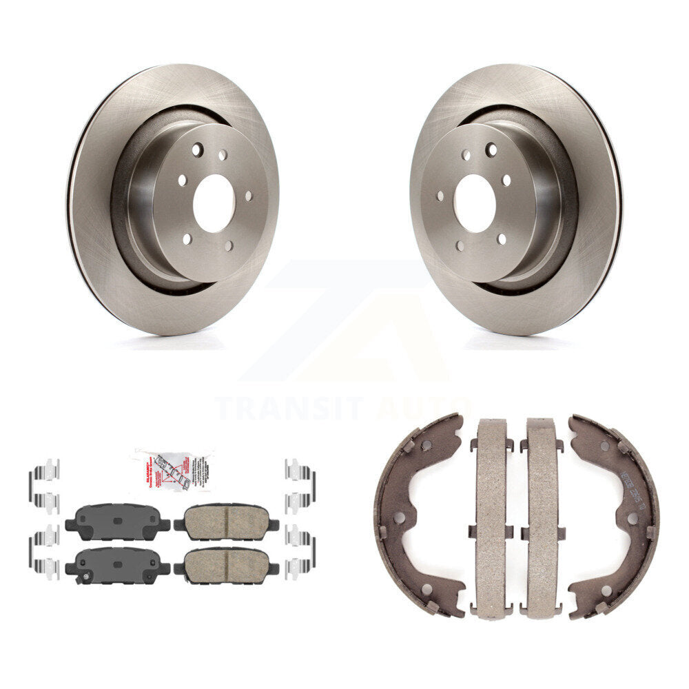 Transit Auto K8A-108071 Disc Brake Kit for 2007-2014 INFINITI Q60, INFINITI G37, INFINITI G35 - Rear product image