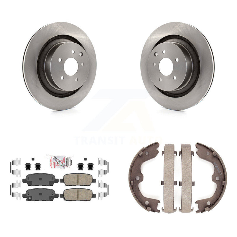 Transit Auto K8A-108074 Disc Brake Kit for 2014 INFINITI Q60 - Rear product image