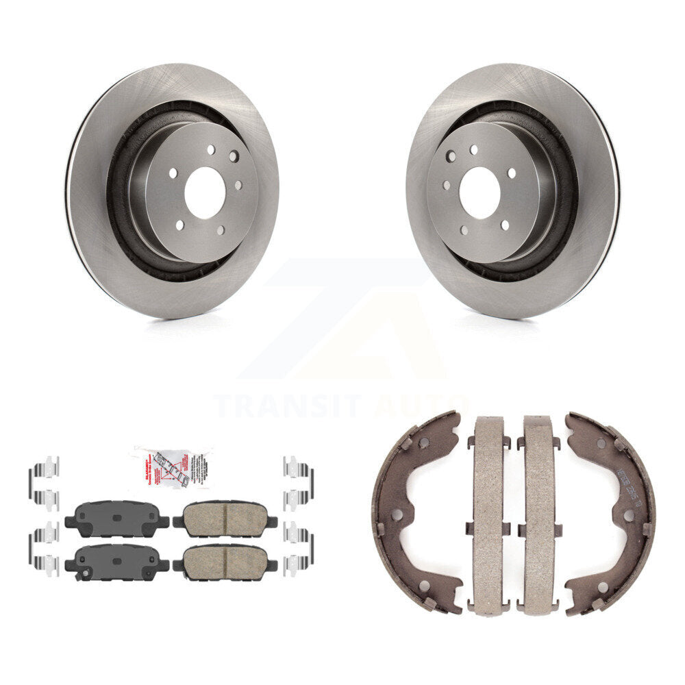 Transit Auto K8A-108077 Disc Brake Kit for 2014 INFINITI Q60 - Rear product image
