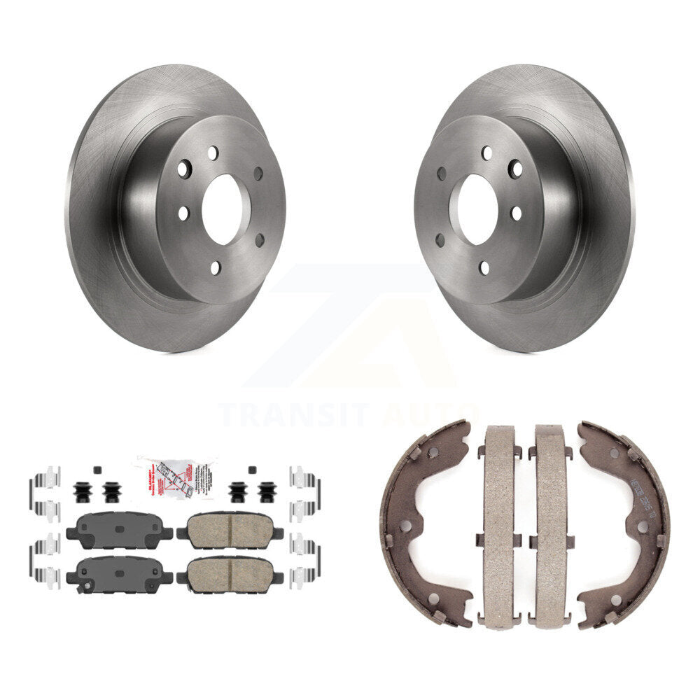 Transit Auto K8A-108079 Disc Brake Kit for 2007-2009 Nissan Altima - Rear product image