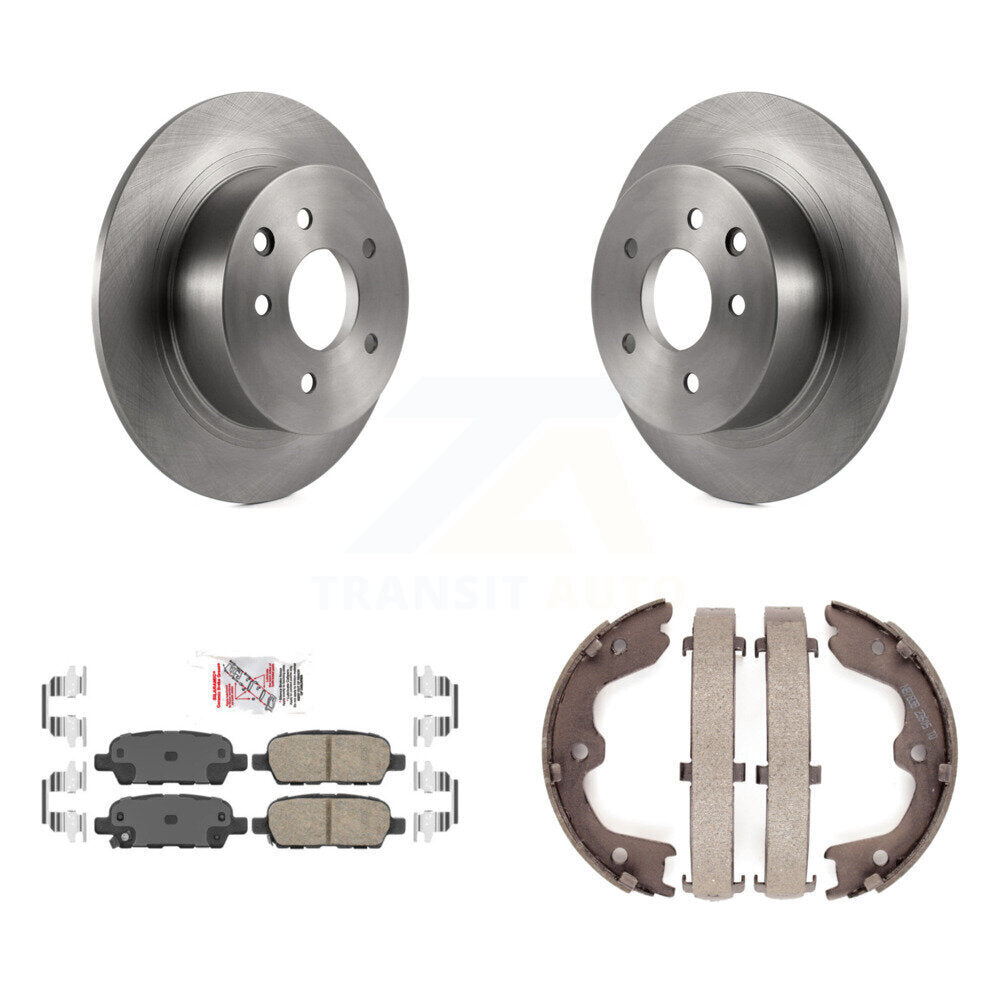Transit Auto K8A-108080 Disc Brake Kit for 2007-2009 Nissan Altima - Rear product image
