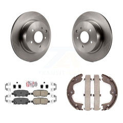 Transit Auto K8A-108081 Disc Brake Kit for 2008-2010 INFINITI M35, INFINITI M45, INFINITI EX35 - Rear product image