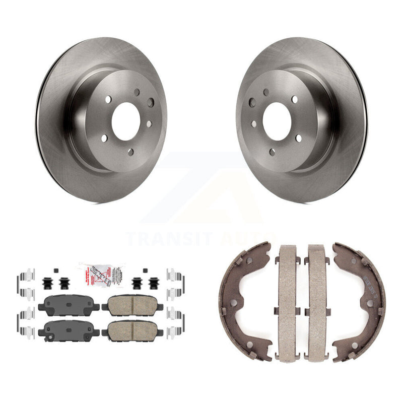 Transit Auto K8A-108081 Disc Brake Kit for 2008-2010 INFINITI M35, INFINITI M45, INFINITI EX35 - Rear product image