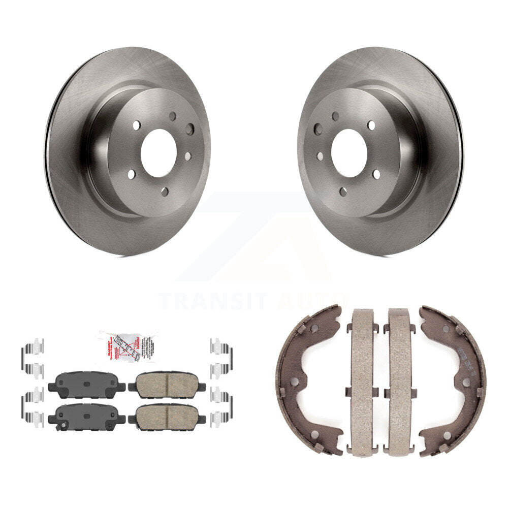 Transit Auto K8A-108082 Disc Brake Kit for 2008-2010 INFINITI M35, INFINITI M45, INFINITI EX35 - Rear product image