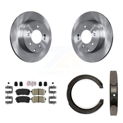 Transit Auto K8A-108083 Disc Brake Kit for 2014-2017 Hyundai Tucson, Hyundai Sonata, Kia Cadenza - Rear product image