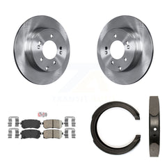 Transit Auto K8A-108084 Disc Brake Kit for 2014-2017 Hyundai Tucson, Hyundai Sonata, Kia Cadenza - Rear product image