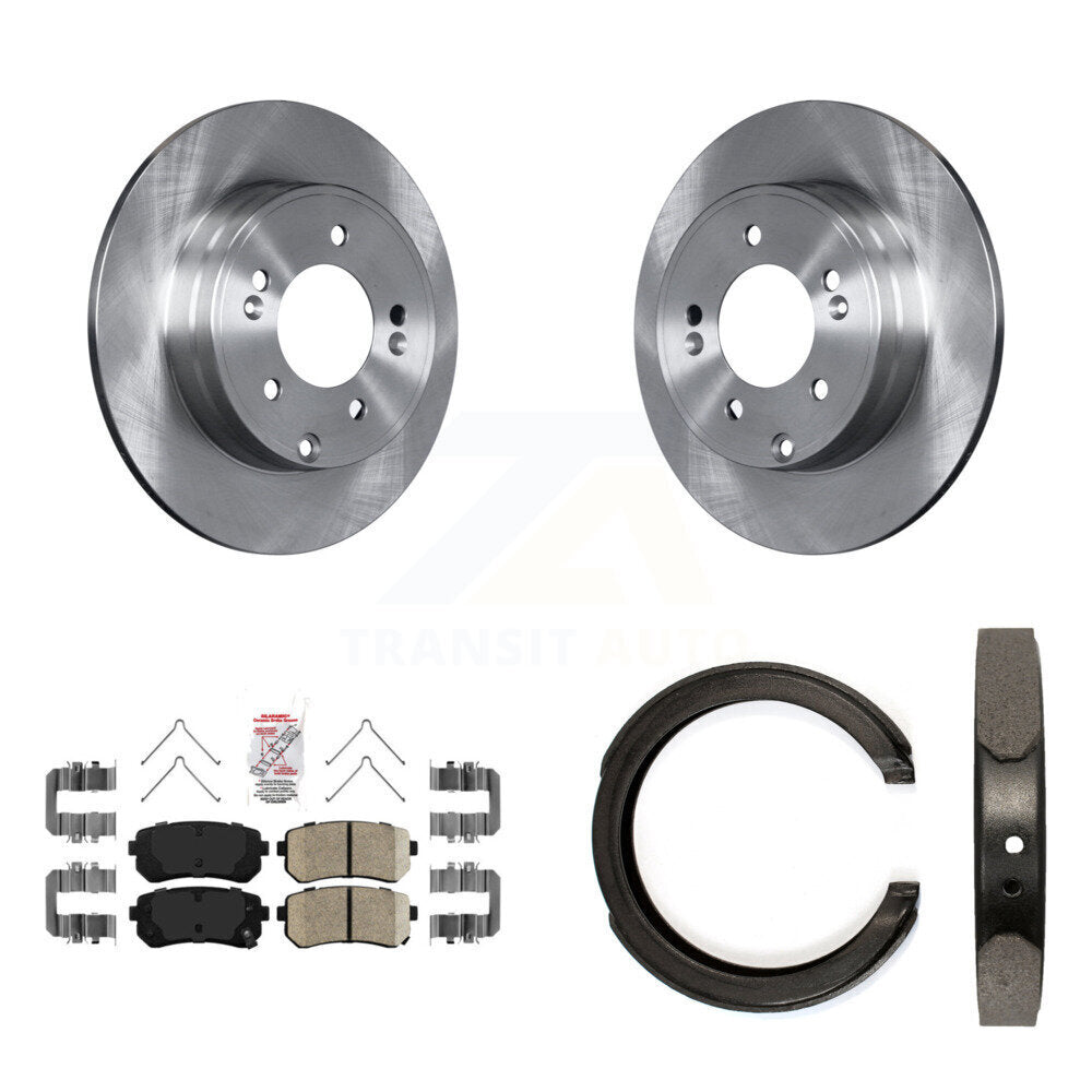 Transit Auto K8A-108086 Disc Brake Kit for 2016-2020 Kia Optima - Rear product image