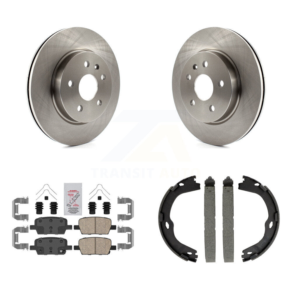 Transit Auto K8A-108107 Disc Brake Kit for 2016-2022 Chevrolet Camaro - Rear product image