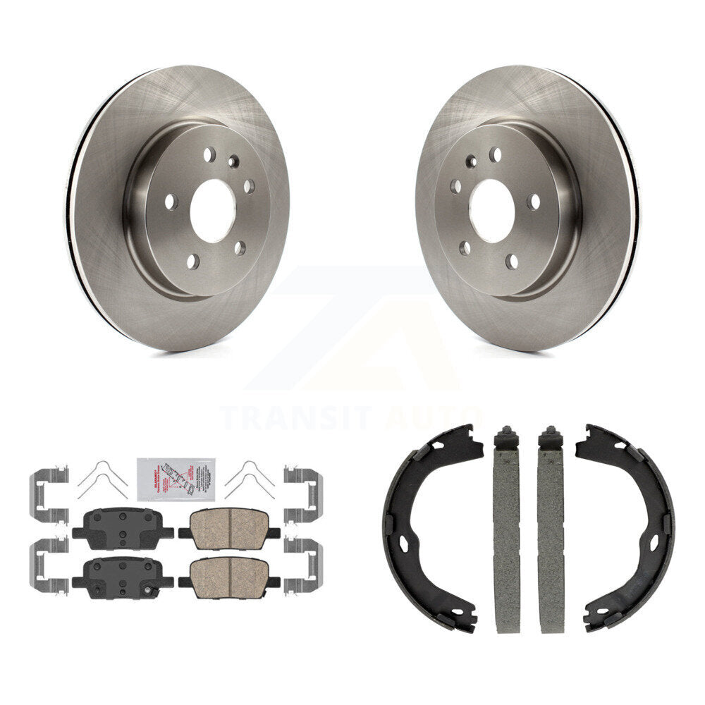 Transit Auto K8A-108108 Disc Brake Kit for 2016-2022 Chevrolet Camaro - Rear product image