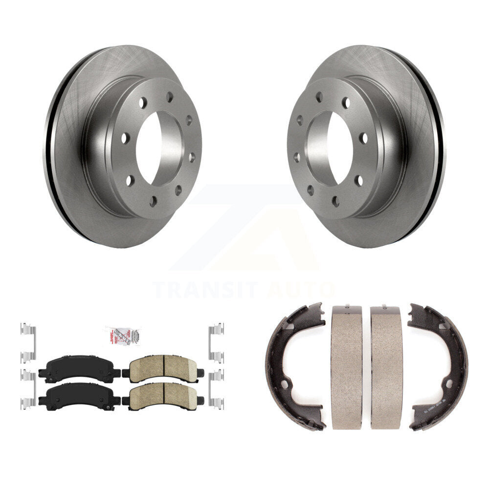 Transit Auto K8A-108117 Disc Brake Kit for 2008-2020 GMC Savana 2500, Chevrolet Express 2500, Chevrolet Express 3500 - Rear product image