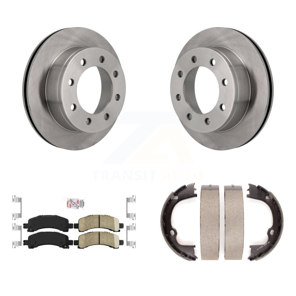 Transit Auto K8A-108118 Disc Brake Kit for 2008-2018 Chevrolet Express 2500, GMC Savana 2500, Chevrolet Express 3500 & more - Rear product image
