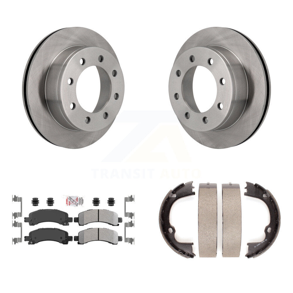 Transit Auto K8A-108120 Disc Brake Kit for 2008-2018 Chevrolet Express 2500, GMC Savana 2500, Chevrolet Express 3500 & more - Rear product image