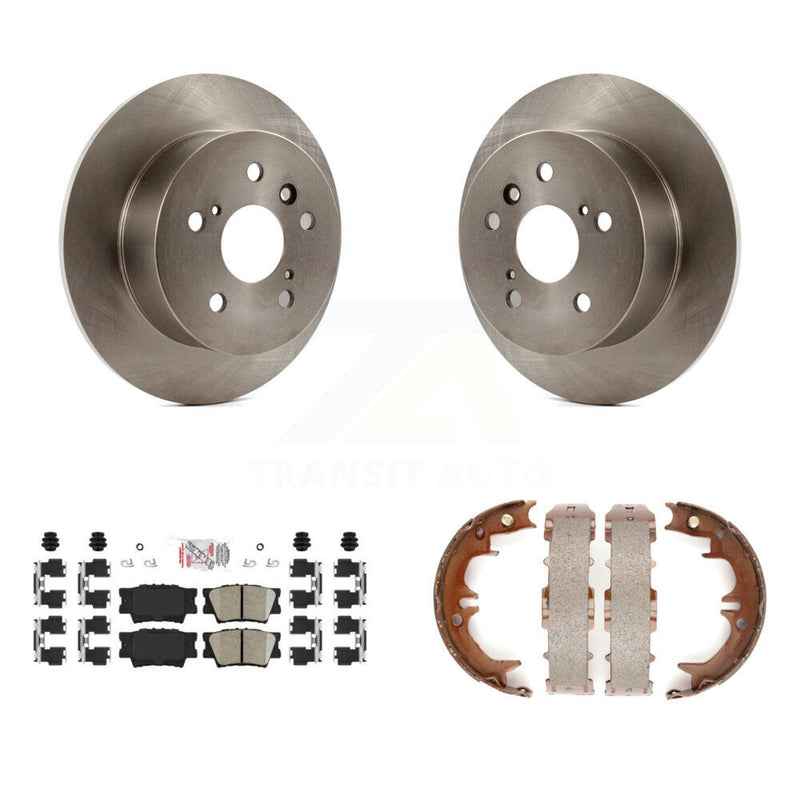 Transit Auto K8A-108126 Disc Brake Kit for 2007-2012 Toyota Avalon, Lexus ES350, Toyota Camry - Rear product image